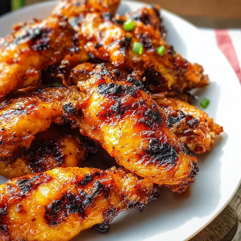 peach bbq chicken wings recipe - Article 1